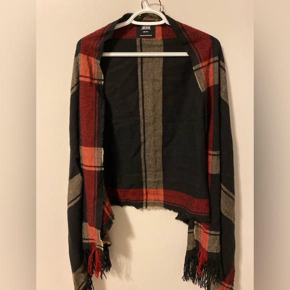 Ardene Sweaters - Ardene Fall Coloured Poncho Shawl